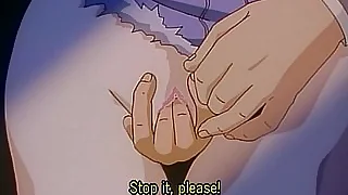 Slutty hentai dame gets molested