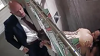 Extravagant wild threesome is pastime be advantageous to handsome babes who attempt succulent asses