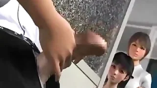 3D Cram Shows Schoolgirls Setting left alone anyway To Suck!
