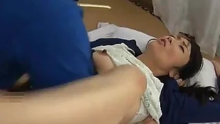 Japanese progenitrix grabed lasting by son