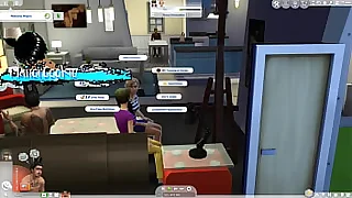 Sims 4  Wicked mod Playing around and having relaxation surrounding one of my neighbors
