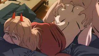 Chainsawman Hard Pussy Creampie  POWER   Hentai