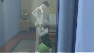 Voyeur Romp  Watching my homeboy getting fan from a chocolate granny he wanted me round see