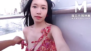 ModelMedia Asia  Enjoy the thrill of exposing your big tits and horny pussy in the open air!