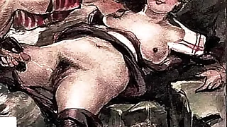 vintage lowspirited drawings