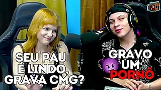 Alexa Araujo Gostou do Pau do Ruan e pedir para gravar um sexo amador com ele seraacute que ele vai aceitar  Podcast Paacutepum no Barraco!