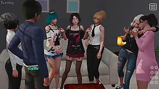 Complete Gameplay  My Bully Is My Lover Part 24